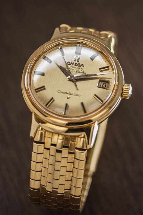 omega constellation bracelet.